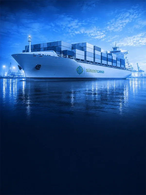 Sea freight to international destinations